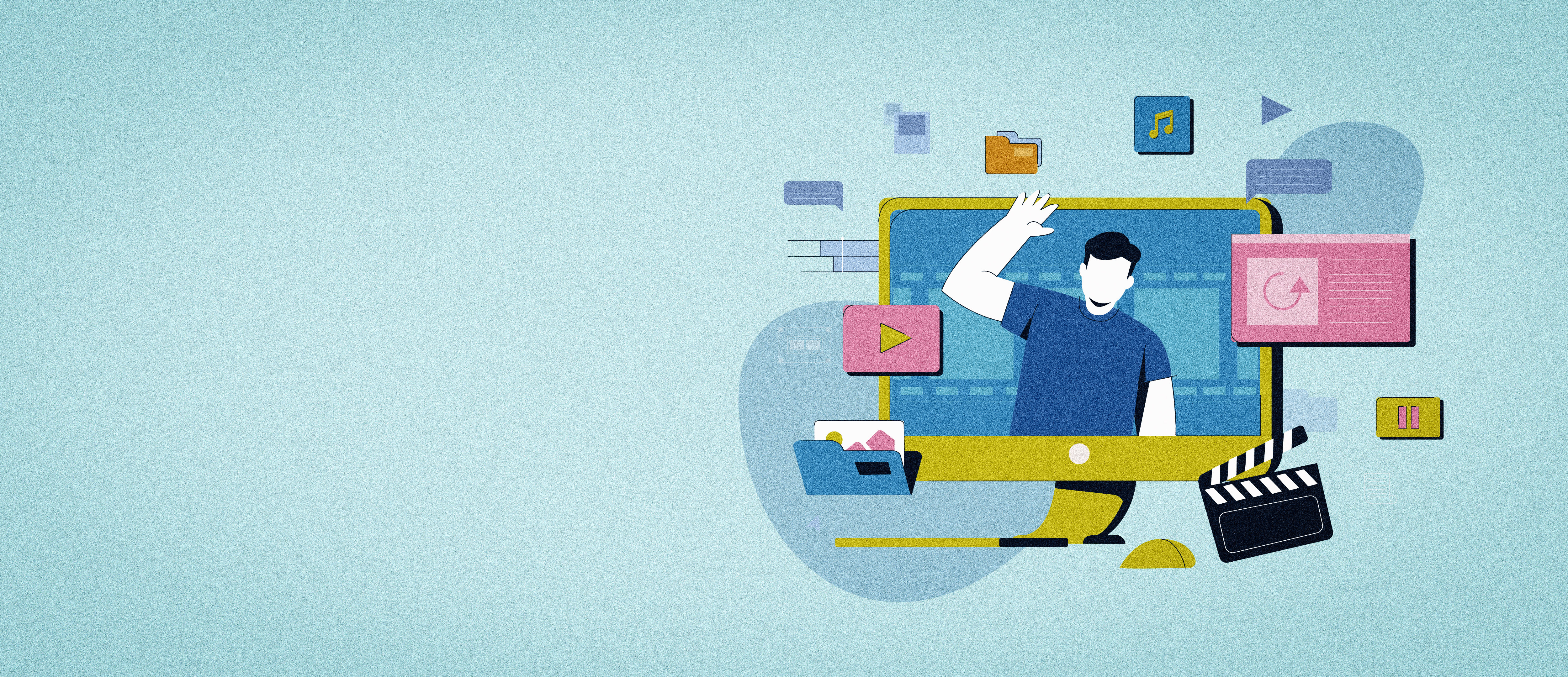 Video Editing Banner
